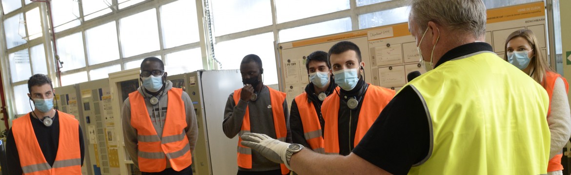 Visite du site industriel Renault Cléon